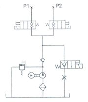 hydraulic power unit distributor